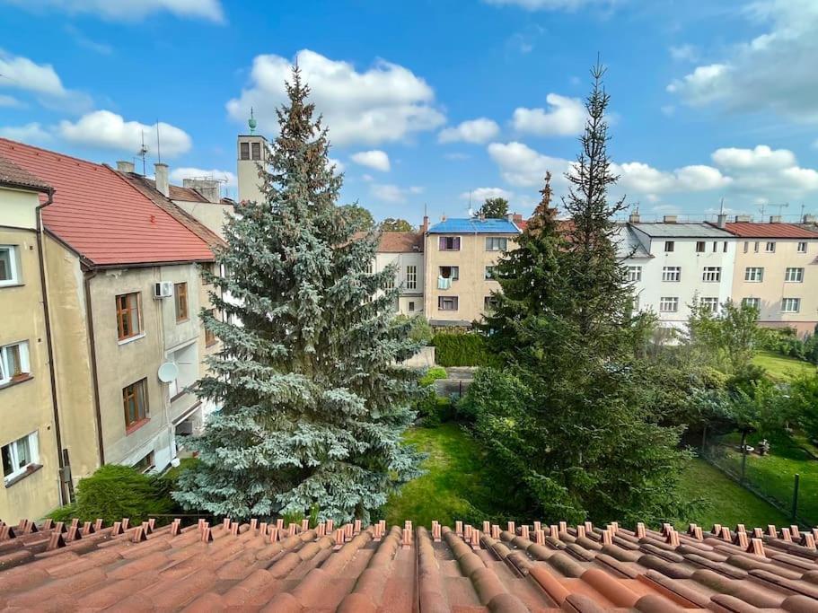 Apartmán s terasou u lázeňské kolonády Poděbrady Exterior foto